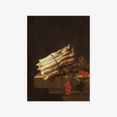 Adriaen Coorte - Still Life with Asparagus and Red Currants - Poster