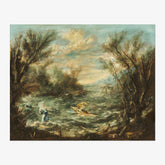 Alessandro Magnasco - Christ at the Sea of Galilee - Poster