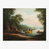 Alvan T. Fisher - Mishap at the Ford - Poster