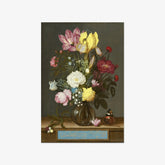 Ambrosius Bosschaert - Bouquet of Flowers in a Glass Vase - Poster