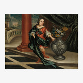 American 18th Century - Young Man on a Terrace - Poster