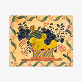 American 19th Century - Basket of Fruit - Poster