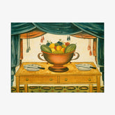 American 19th Century - Bowl of Fruit - Poster