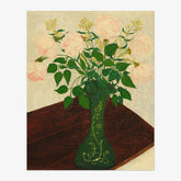 American 19th Century - Pink Roses - Poster