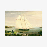 American 19th Century - Schooner - Poster