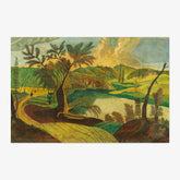 American 19th Century - Stylized Landscape - Poster