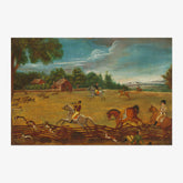 American 19th Century - The End of the Hunt - Poster