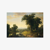Asher Brown Durand - A Pastoral Scene - Poster