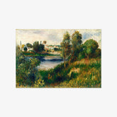 Auguste Renoir - Landscape at Vétheuil - Poster