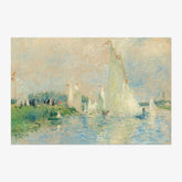 Auguste Renoir - Regatta at Argenteuil - Poster