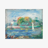 Auguste Renoir - The Blue River - Poster