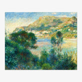 Auguste Renoir - View of Monte Carlo from Cap Martin - Poster