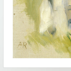 Auguste Renoir - Woman Standing by a Tree - Medium - Poster