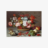 Balthasar van der Ast - Basket of Flowers - Poster