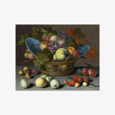 Balthasar van der Ast - Basket of Fruits - Poster