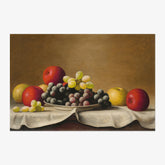 Barton Stone Hays - Still Life Apples Grapes - Poster