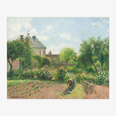 Camille Pissarro - The Artist’s Garden at Eragny - Poster