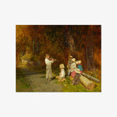 Charles Caleb Ward - His First Appearance in Public - Poster