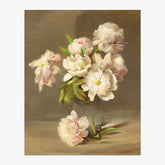 Charles Ethan Porter - Peonies in a Vase - Poster