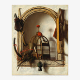 Christoffel Pierson - Niche with Falconry Gear - Poster