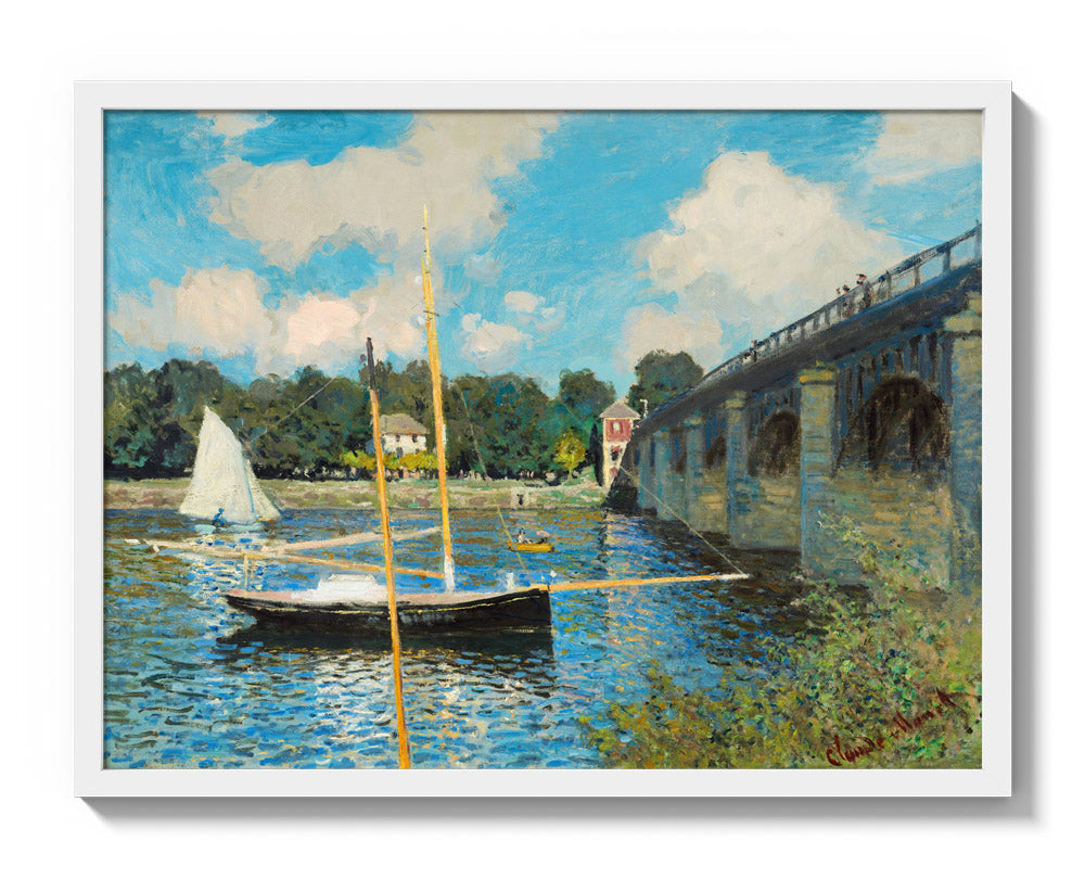 Claude Monet - The Bridge at Argenteuil – monalisaprints