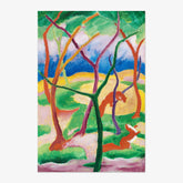 Franz Marc - Weasels at Play - Poster
