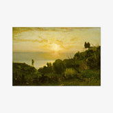 George Inness - Lake Albano Sunset - Poster