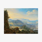 Herman Saftleven - Imaginary River Landscape - Poster
