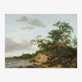 Jacob van Ruisdael - Dunes by the Sea - Poster