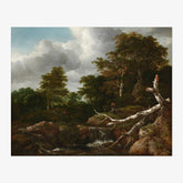 Jacob van Ruisdael - Forest Scene - Poster
