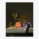 Jacob van Walscapelle - Still Life with Fruit - Poster