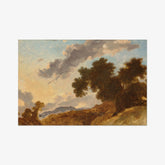 Jean Honoré Fragonard - Mountain Landscape at Sunset - Poster