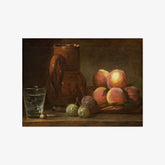 Jean Siméon Chardin - Fruit Jug and a Glass - Poster