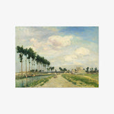 Johan Barthold Jongkind - The Towpath - Poster