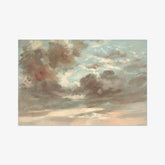 John Constable - Cloud Study: Stormy Sunset - Poster