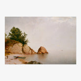 John Frederick Kensett - Beach at Beverly - Poster