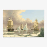 John Ward of Hull - The Northern Whale Fishery: The ’Swan’ and ’Isabella’ - Poster