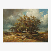 Jules Dupré - The Old Oak - Poster