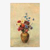 Odilon Redon - Flowers in a Vase - Poster