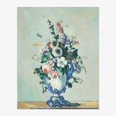Paul Cézanne - Flowers in a Rococo Vase - Poster