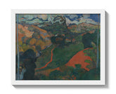 Landscape on Martinique by Charles Laval - Small / Full Bleed / White Frame