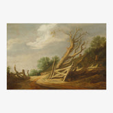 Pieter Molijn - Landscape with Open Gate - Poster