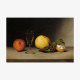 Raphaelle Peale - Still Life with Apples Sherry and Tea Cake - Poster
