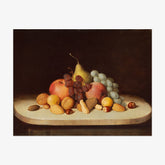 Robert Seldon Duncanson - Still Life with Fruit and Nuts - Poster