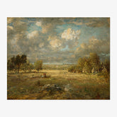 Théodore Rousseau - Countryside in Picardy - Poster