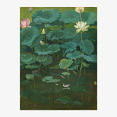 Theodore Wores - Buddha’s Flowers: Lotus Tokyo - Poster