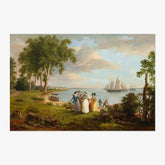 Thomas Birch - View of the Delaware near Philadelphia - Poster