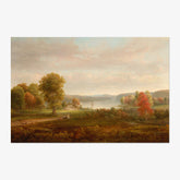 Thomas Doughty - View on the Hudson in Autumn - Poster