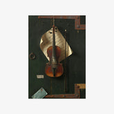 William Michael Harnett - The Old Violin - Poster