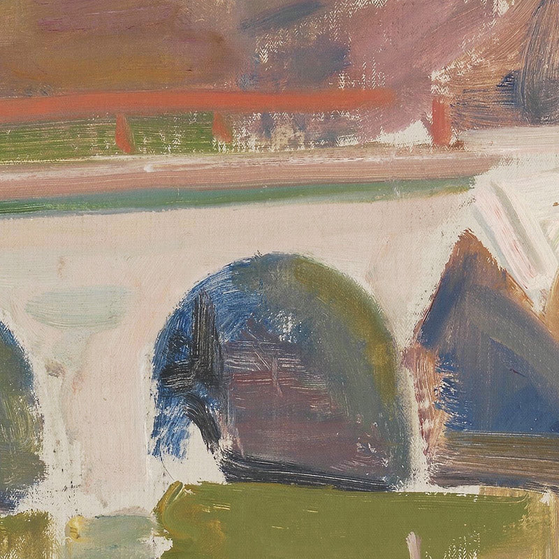 Landscape with Bridge by Knud Ove Hilkier - 0_66ac13281000f9bb7f31f49e